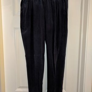 Equipment Silk Pants Size M Heather blue